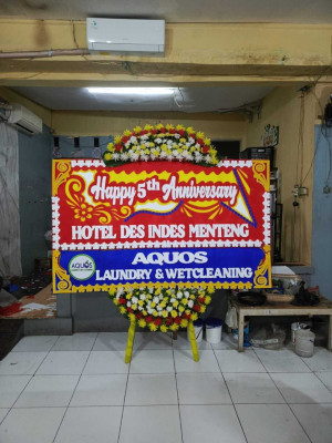 Papan Bunga Paket Wedding Jakarta